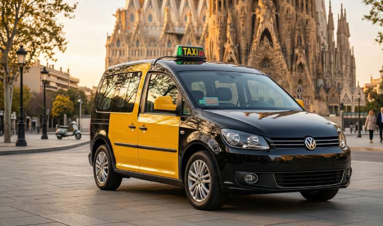 Taxi minivan Barcelona — 5 a 6 plazas con maletero amplio